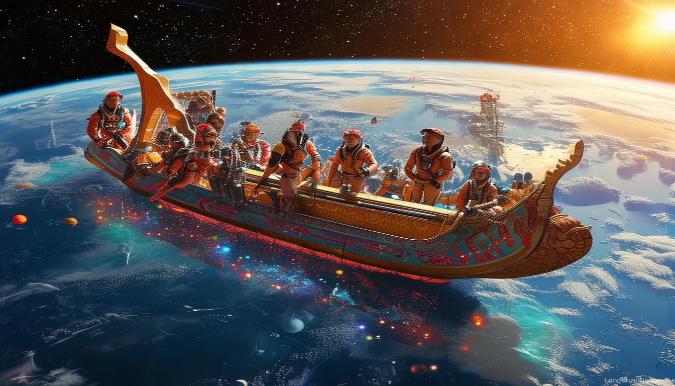 如何创新传递“来自太空的端午祝福”